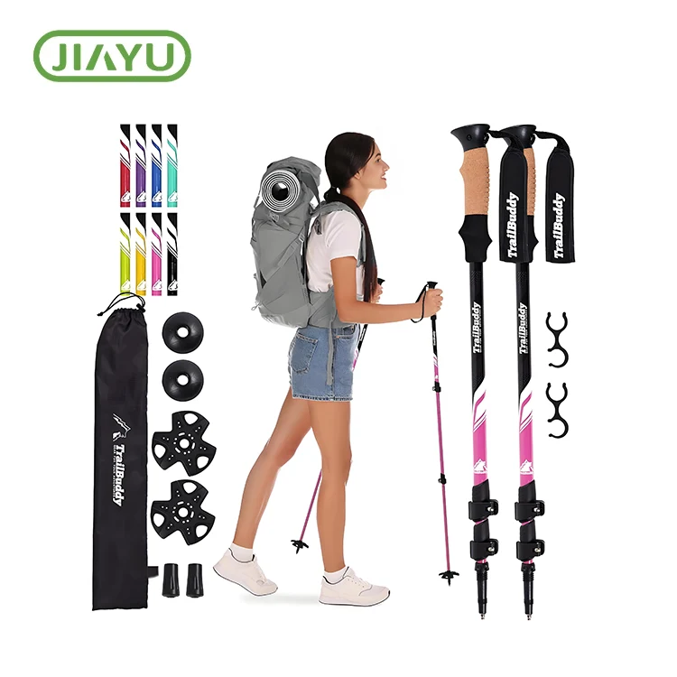 ချိန်ညှိနိုင်သော Telescopic Trekking Pole